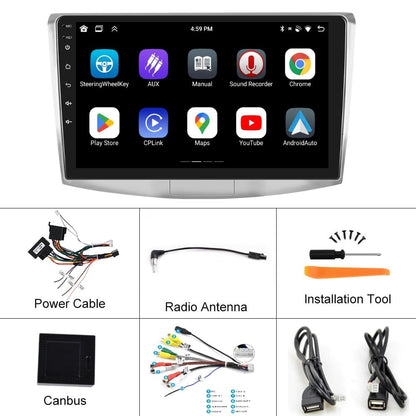 Navigație Passat B6/ B7/ CC. 4GB  RAM • Sistem Android & Apple CarPlay