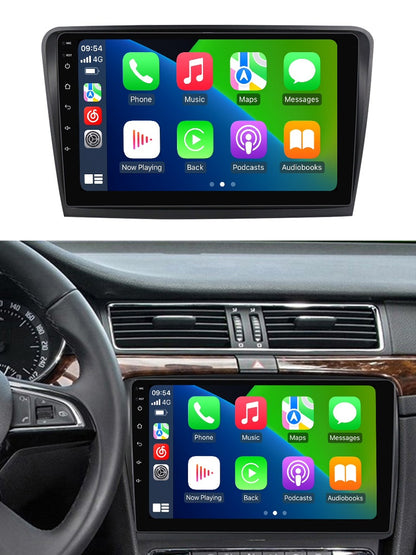 Navigație Skoda Superb 2. (2008-2015). Sistem Android & Apple CarPlay. 4GB /2 GB RAM.
