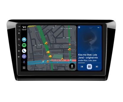 Navigație Skoda Rapid 2013 - 4GB RAM + 64 • Sistem Android & Apple CarPlay
