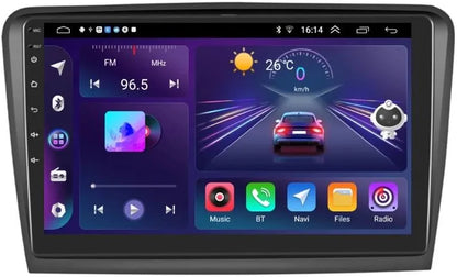 Navigație Skoda Superb 2. (2008-2015). Sistem Android & Apple CarPlay. 4GB /2 GB RAM.