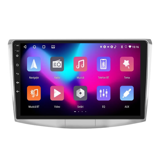 Navigație Passat B6/ B7/ CC. 4GB  RAM • Sistem Android & Apple CarPlay
