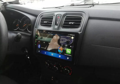 Navigatie Dacia Logan 2 Sandero Dokker (2012-2019) Ecran QLED 9 inch, Procesor Octacore, Wireless Carplay si Android Auto.
